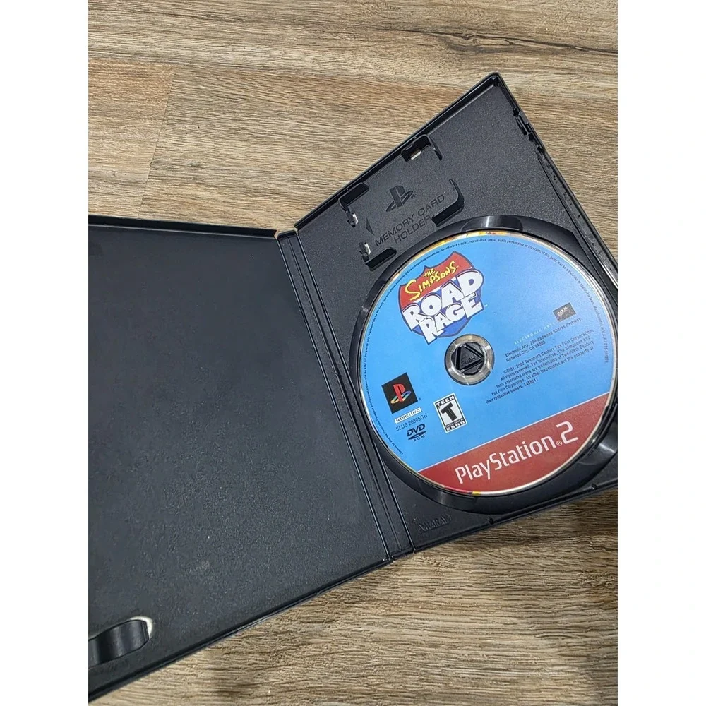 The Simpsons Road Rage Greatest Hits (Sony PlayStation 2, PS2) No Manual